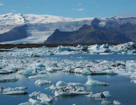 Média réf. 551 (1/6): Côte Sud et icebergs de Jökulsarlon