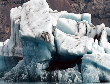 Média réf. 3452 (4/6): Croisière en zodiac entre les icebergs à Jokulsarlon
