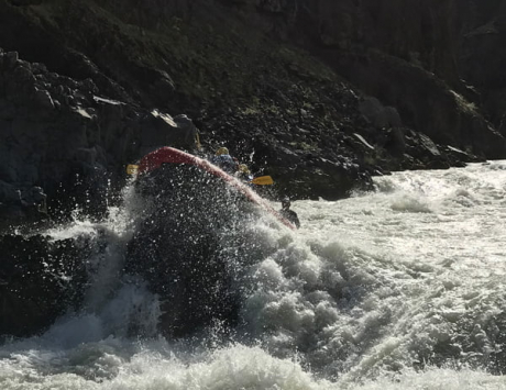Média réf. 3472 (3/4): Rafting sur la rivière Vestari Jokulsa à Varmahlid