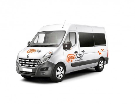 Média réf. 677 (1/7): Camper Easy Big (Renault Trafic ou equivalent) : Transport 4 personnes et couchage 2 adultes + 2 enf