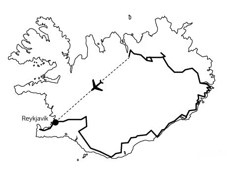 Montagnes, fjords et aurores boréales