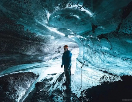 Média réf. 3518 (3/6): Découverte d'une grotte de glace secrète