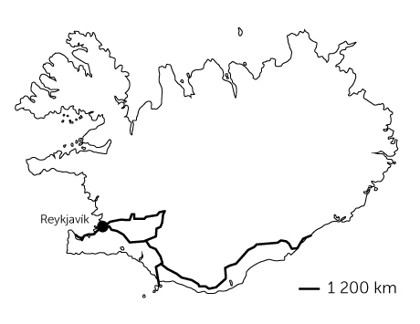 Merveilles d’Islande hiver