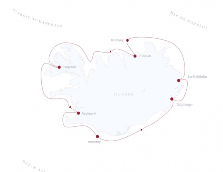 Islande, terre de feu et de glace